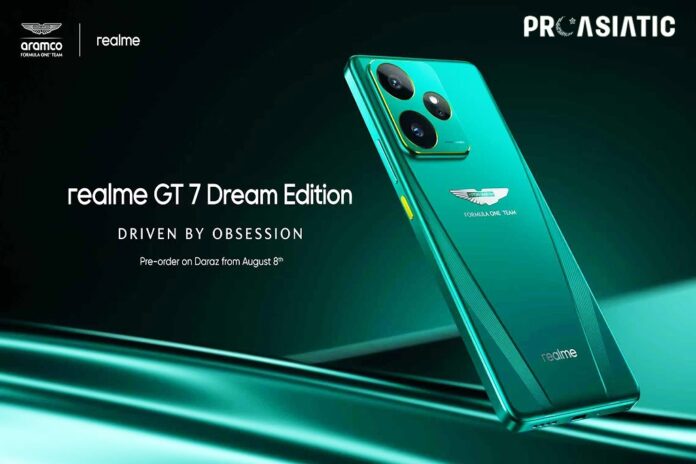 realme Partners with Aston Martin to Launch GT 7 Dream Edition in Pakistan on August 8