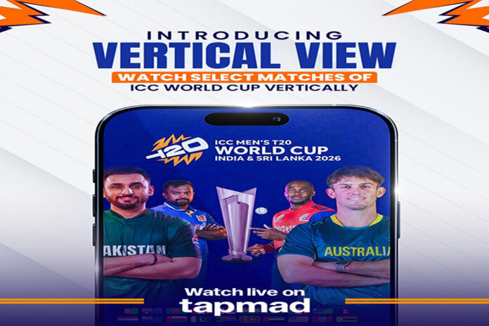 tapmad Launches Pakistan’s First-Ever Vertical Viewing Sports Streaming Experience