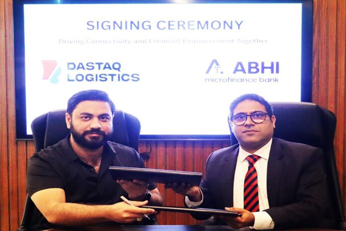 ABHI Microfinance Bank, Dastak Logistics to Launch Merchant Lending Services for SMEs