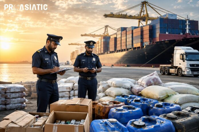Anti-smuggling campaign customs ceased goods worth Rs. 3.718 billion