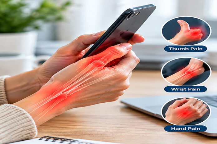 Excessive Smartphone Use May Trigger Hand, Wrist and Thumb Pain, UAE Experts Warn